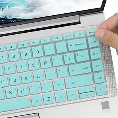 Keyboard Cover Design for 14" HP EliteBook 840 845 G7 G8 Notebook PC Model Accessories Keyboard Protective Skin (Not fit HP EliteBook 840 845 G5 G6 G9 G10 G11) -Hotblue - color: Hotblue