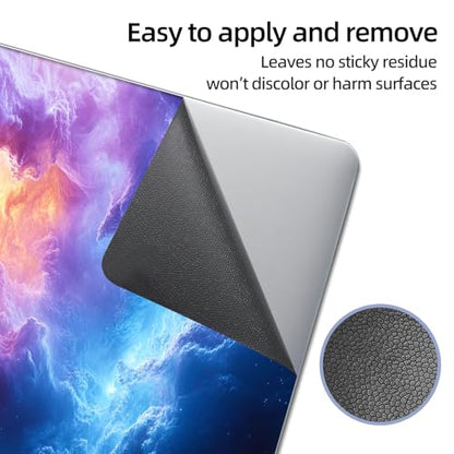 Universal Laptop Skin Sticker Decal, 12"-15.6" Aesthetic Vinyl Wrap, Cosmic Nebula Galaxy Waterproof Notebook Cover Art Protector for MacBook HP Dell Lenovo, Fits 13" 14" 15" 15.6" - color: Cosmic Nebula Galaxy