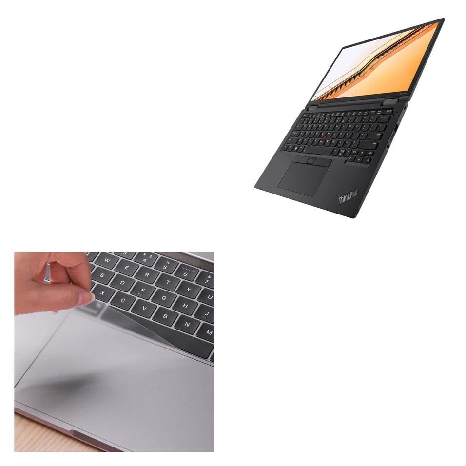 BoxWave Touchpad Protector Compatible with Lenovo ThinkPad X13 Yoga (20W8) - ClearTouch for Touchpad (2-Pack), Pad Protector Shield Cover Film Skin