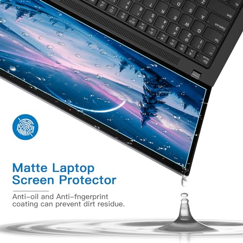 2 Pack 16 Inch 16:10 Anti Blue Light Laptop Screen Protector, Reduce Eye Strain Anti Glare Screen Protector for 16’’ with 1920x1200 Resolution Laptops, Not for 16.1'' - size: 16 inch with 16:10 aspect ratio