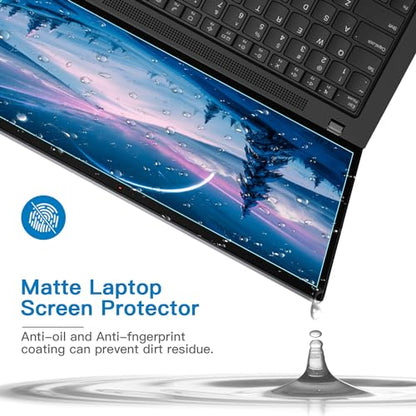 2 Pack 16 Inch 16:10 Anti Blue Light Laptop Screen Protector, Reduce Eye Strain Anti Glare Screen Protector for 16’’ with 1920x1200 Resolution Laptops, Not for 16.1'' - size: 16 inch with 16:10 aspect ratio