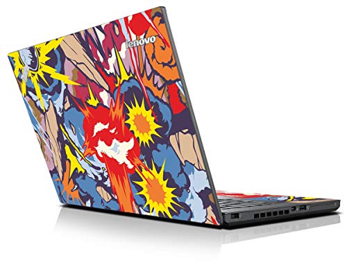 LidStyles Vinyl Protection Skin Kit Decal Sticker Compatible with Lenovo Thinkpad T440p (Comic Explosion) - color: Comic Explosion