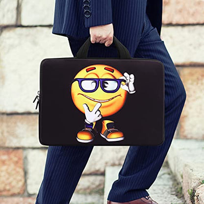 iColor 11 11.6 12 12.1 12.5 inch Laptop Carrying Bag Chromebook Case Notebook Ultrabook Bag Tablet Cover Neoprene Sleeve for Apple MacBook Air Samsung Google Acer HP DELL Lenovo Asus Yellow Boy - color: Yellow Boy