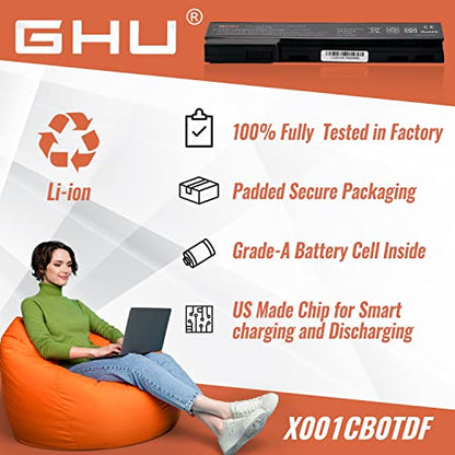 GHU New Laptop Battery 58 WH Replacement for CC06 CC06xl QK642AA 628666-001 628668-001 628668001 628670-001 628369-421 CC09 628664-001 Compatible for HP Probook 6560B 6570B 6460B 6470B 6360B - style: CC06/5200mAH