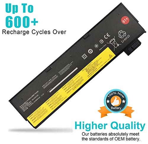 11.4V 61+ 61 T580 T570 P52S T470 01AV423 01AV452 for Lenovo ThinkPad T570 T580 A475 T470 T480 P51S P52S TP25 Series 61 01AV422 01AV424 SB10K97580 A485 6-Cell 48Wh - size: 9.09 x 2.56 x 1.65 inches T580 BATTERY