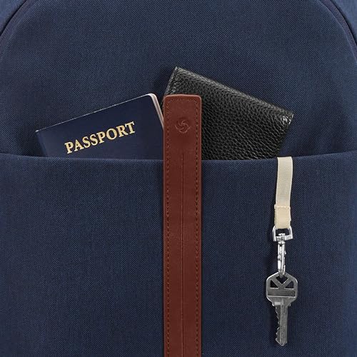 Samsonite Virtuosa Carry-On Travel Backpack with Padded Laptop Sleeve, Navy - color: Navy