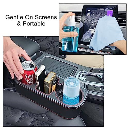 Car Screen Cleaner Spray, walrfid TV Computer Laptop Touchscreen Mist Cleaning Kit Wipe for CD Disc DVD VCD, Electronic Cell Phone iPad iPhone MacBook Pro Tablet Monitor LCD LED Flat Screens - color: 1 Pack, Blue