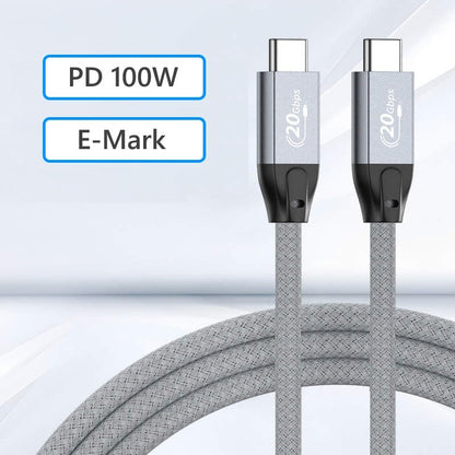 USB C to USB C High Speed Data Transfer Video Monitor Docking Station Cable | USBC to USBC Cord for MacBook, Laptop, PC, HP, MNN, KYY, ARZOPA, InnoView, UPERFECT c-Force ReHisk, ViewSonic VisionOwl, Etc