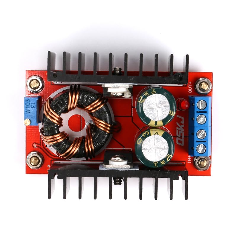3PCS 150W DC-DC 10-32V to 12-35V Step Up Boost Converter Adjustable Voltage Regulator Laptop Voltage Charger Board Car Power Supply Board