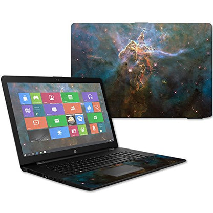MightySkins Skin Compatible with HP 17t Laptop 17.3" (2017) - Eagle Nebula | Protective, Durable, and Unique Vinyl Decal wrap Cover | Easy to Apply, Remove, and Change Styles | Made in The USA - color: Eagle Nebula