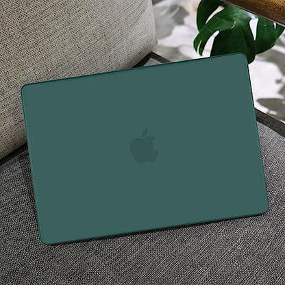 MEEgoodo for M5 MacBook Pro 16 inch Case 2026 2024 2023 2021 (Fit Model A3429/A3428/A3403/A3186/A2991/A2780/A2485) M5 M4 M3 M2 M1 Pro/Max, Laptop Case with Keyboard & Webcam Cover, Matte Teal - color: Matte Teal