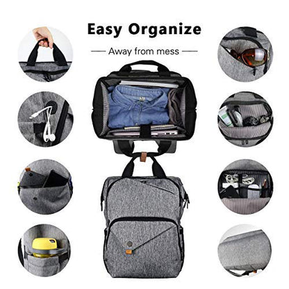 Hap Tim Laptop Backpack, Travel Backpack for Women,Work Backpack (7651-BG) - color: Blue Grey