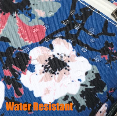 Muti-Pockets Laptop Sleeve Case Bag,Rebound Bubble Cushioned Laptop Shoulder Bag Fits Laptop 15.6 inch-16 inch (Camellia) - color: Camellia(muti-pockets)