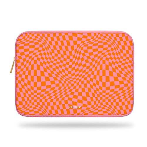 Vandel Slim & Protective Laptop Sleeve for 16 Inch Laptops. for MacBook Pro 16, Dell XPS 16, 16” Chromebooks, Lenovo Thinkpad/Ideapad, Dell 16, HP Pavilion, Microsoft Surface - color: b. Pink Checker, size: 16 Inch