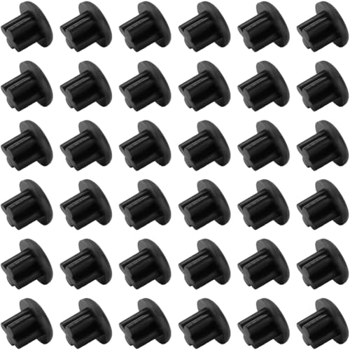 CREATCABIN 50 Pcs 3.5mm Silicone Dust Plugs Caps Protector Anti-Dust Headphone Jack Dust Plugs Cover Universal Headphone Port Stopper Cap for Earphone Mobile Phone Laptop Desktop Computer Black - style: 3.5mmBalck