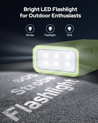 Apowking Power Bank with AC Outlet, 65W Portable Laptop Battery Bank Fast Charging, 88.8Wh 24000mah Power Station for Outdoor Camping PowerBank Travel Home Power Backup - color: Green