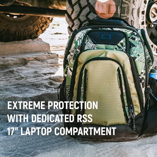 OGIO Renegade Backpack (Renegade Pro, Woodcut Polka) - color: Woodcut Polka, style: Renegade Pro