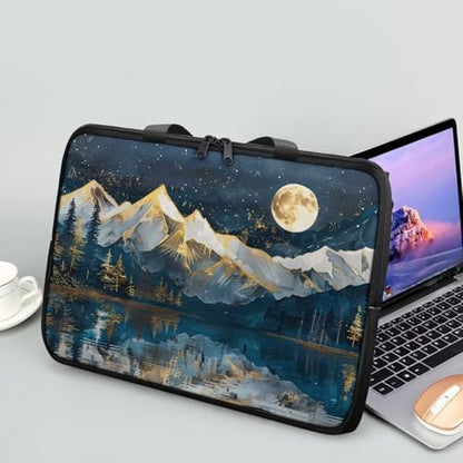 Laptop Carrying Case Portable Computer Bag Shockproof Laptop Briefcase Sleeves with Top Handle for Study Work