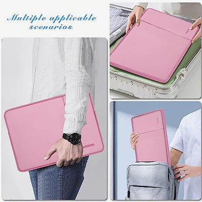Hseok Laptop Case 13.3-14 Inch Sleeve, Water-Resistant Computer Bag Compatible with MacBook Neo/Pro 14" M5/M4/M3/M2/M1 and All 13.3" Mac Air/Pro, XPS 14 and Most Popular 13.3"-14" Notebook，P01K01 - color: P01K01, size: 13.3"