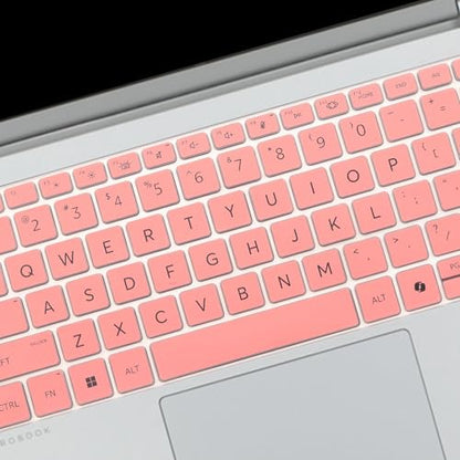 Keyboard Cover for HP ProBook 440 G11 14 & HP ProBook 445 G11 14-inch Laptop Accessories Keyboard Protective Cover Skin (NOT Fit HP ProBook 440 445 G10/G9/G8/G7/G6/G5)-Pink - color: Pink