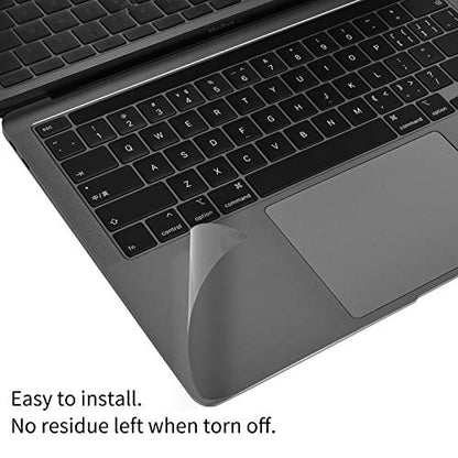CaseBuy MacBook Pro 13 inch Palm Rest Protector, Wrist Rest Cover with Trackpad Skin for MacBook Pro 13 inch M2 M1 A2338 A2289 A2251 2023 2022 2021 2020, Space Grey