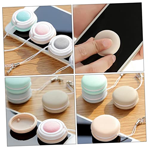 NOLITOY 10pcs Phone Screen Cleaning Cloths Macaron Lens for Eyeglasses and Screens Compact and Lint Microfiber Cloths for Phones Laptops and Mirrors Random Colors