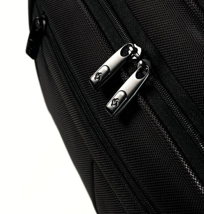 Samsonite Classic Multi Gusset Toploader Briefcase, Black, Triple Gusset 15.6-Inch