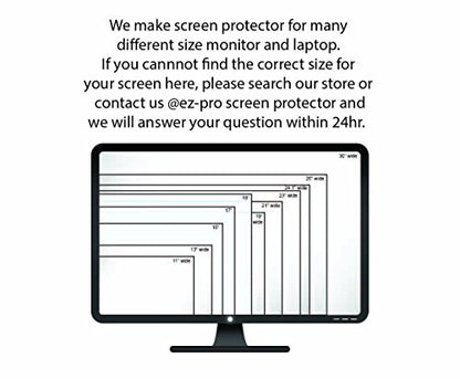 Anti-Glare and Anti Finger Print Screen Protector (3 Pack) for 15.6 Inches Laptop - color: 15.6" Screen Protector