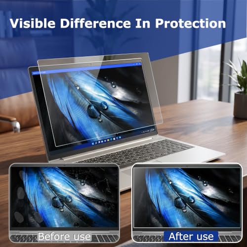 2-Pack 14" -16:10 (1920*1200) Tempered Glass Screen Protector for Lenovo Hp Dell Asus Acer Samsung etc 14-lnch 16:10 Aspect Ratio Laptops, Ultra Clear 9H Hardness-(Not Suitable for 16:9 Laptops) - size: 14"Glass-16:10