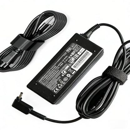 45W AC Laptop Charger Fit for Acer Travelmate Spin N16Q15 B1 B118-R | For acer TMB118-RN B118-G2-R B118-G2-RN TMB118-G2-R-C3GR TMB118-G2-R-C5YQ,P2 P214-51
