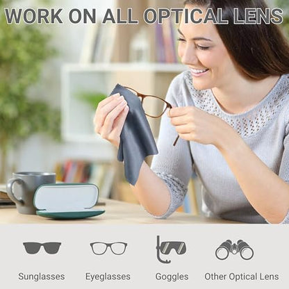 30 Pack Japanese-Style Premium Microfiber Glasses Cleaning Cloth Streak & Scratch-Free Lens Cleaning Cloth – Safe for Eyeglasses, Sunglasses, Glasses Cleaner, Lens Wipes, iPhone & Screens - size: 30 Pack