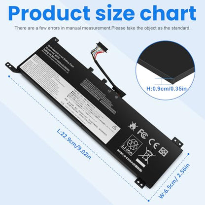 Fancy Buying 15.36V-60Wh L19C4PC0 L19M4PC0 L19C4PC1 L19M4PC1 Laptop Battery Replacement for Lenovo Legion 5P-15IMH05 Legion 5-15IMH05 5-15ARH05 Series 5B10W86192 5B10W86194 5B10W86195 5B10W86196 - size: 9.02*2.56*0.35inch L19C4PC0