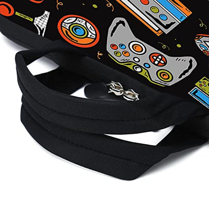 15.6" laptop sleeve chromebook case adjustable shoulder strap with handle accessory pocket (Games) - color: Games