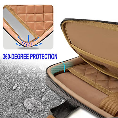 Slim Expandable Laptop Case 15.6 Inch Sleeve Upgraded Protective Durable Recycled Carrying Case Compatible with MacBook 15" & 16" and Most 15" 15.6" 16" Notebook,D01G01 - color: D01g01, size: 15.6"
