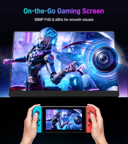 Portable Monitor (Dark Inky) - color: dark inky