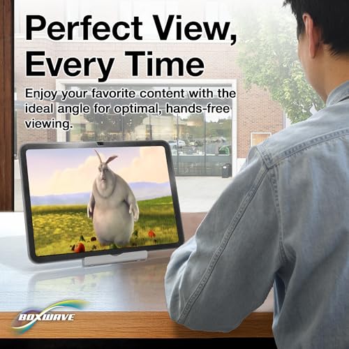 BoxWave Stand and Mount Compatible with ARZOPA Portable Monitor S1 Table (15.6 in) - VersaView Aluminum Stand, Portable, Multi Angle Viewing Sturdy