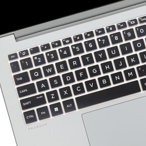 Keyboard Cover for HP EliteBook 640 645 G11 14" & HP EliteBook 1040 G11 2026 2025 2024 14" Laptop Accessories Protective Skin, US Layout(NOT FIT EliteBook Ultra 14 & EliteBook 640 645 G8/G9/G10)-Black - color: Black