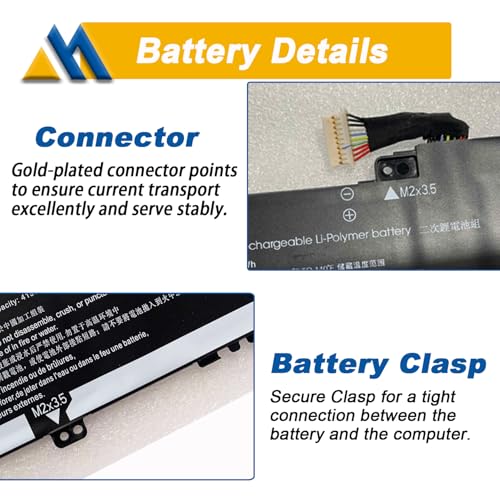 BN03XL L77034-005 Laptop Battery Replacement for HP Envy 13 13-ba 13-AR 13-AY Envy X360 15 2020 15-ED 15M-EE 15M-EE0013DX 15M-EE0023DX Series Notebook HSTNN-DB9N L76985-271 L77034-005 L73965-271 - size: 10.76*4.02*0.23 inch BN03XL