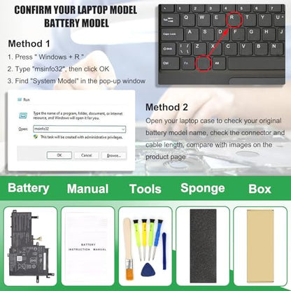 B31N1842 Laptop Battery Replacement for ASUS VivoBook S15 X513EA X513EP X513EQ X531F X531FA K531F S531F S531FA S531FL V531F V531FA V531FL S5500F S5500FL V5050E V5050EA Series 11.52V 42Wh - size: 9.64*5.53*0.19inch B31N1842