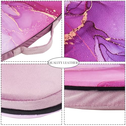 Lap Laptop Desk - Portable Lap Desk with Pillow Cushion, Fits up to 15.6 inch Laptop for Home Office Students Use as Computer Laptop Stand, Book Tablet((1-Purple Blue Splash Ink) - color: 1-purple Blue Splash Ink