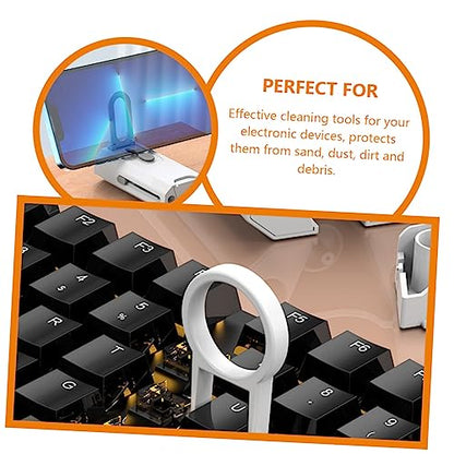 SUPVOX 8-in-1 Electronics Cleaning Kit Brush Multi-Functional Keyboard Laptop and Earphone Set for Home and Office Use