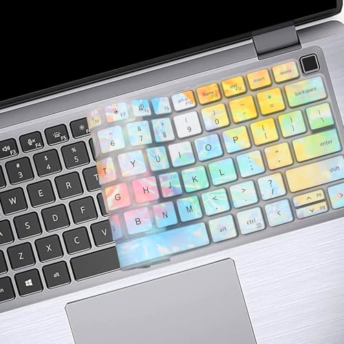 Keyboard Cover Skin for Dell Latitude 7650 7640 7520 9510 9520 9420 9430 14" 15.6" 16", Latitude 14" 7450 7440 7430 7420 7410, Latitude 3440 5440 5430 5431 5420 14" Keyboard Protective Cover - color: colors