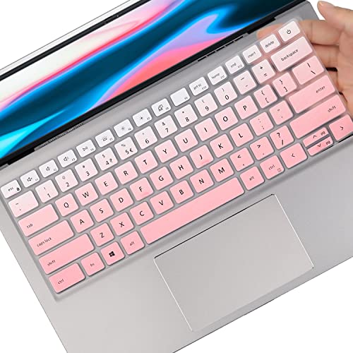Keyboard Cover for Dell Inspiron 14 2-in-1 Laptop, Insprion 5410 5415 5418 5420 5425 7415 7420 7415 7420 7425, Inspiron 16 5620 5625 7620, Inspiron 13 5310 /Dell Latitude 3320 3420 -Opink - color: GPink