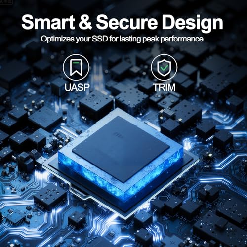 Unitek 4-Bay USB-C Adapter, 2X M.2 + 2X SATA, 10Gbps, Tool-Free | Simultaneous 4-Drive Access; 2 M.2 (NVMe/SATA) + 2 SATA (2.5/3.5"); Hot-Swap; UASP/TRIM; USB-C Cable & 12V Adapter Included - color: Black USB-C M.2 & 2.5/3.5"