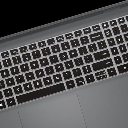 Keyboard Cover for Dell 15 Laptop DC15250 DC15255, Dell 16 DC16250 DC16251 & 16 Plus/16 Plus 2-in-1 DB06250 DB16250 DB16255 & Dell Pro 15 Essential PV15250 PV15255-Black - color: Black
