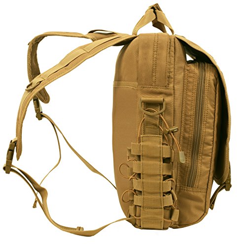 Seibertron Pro-Multifunction Shoulder Messenger Bag Fit for 14.1" or 17.3" Laptop - color: Khaki Max Suitable 15.6"laptop