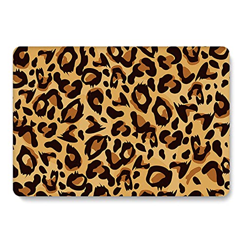 Protective Case Compatible with MacBook Pro 13 inch with CD-ROM Model: A1278(Old Version 2012/2011/2010/2009/2008), Plastic Hard Shell Case Cover & Keyboard Cover Skin - Leopard - color: Leopard 3, size: A1278(Pro 13 w/CD-ROM 2008-2012)