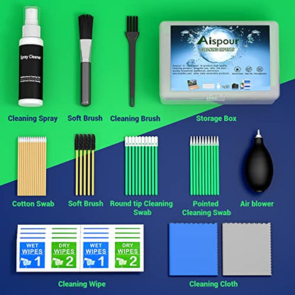Phone Cleaning Kit, Phone Screen Cleaner, Cleaning Kit for iPhon Airpod | Cleaning Kit for Cell Phone Airpod, for iPhone Speaker Charging Port Cleaning Tool, Cleaning kit for Laptop USB C Lightning