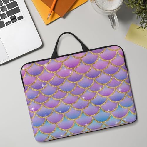 Laptop Case 14 Inch, Soft Shockproof Laptop Sleeve with Handle, Protective Bag - color: Pattern (666)