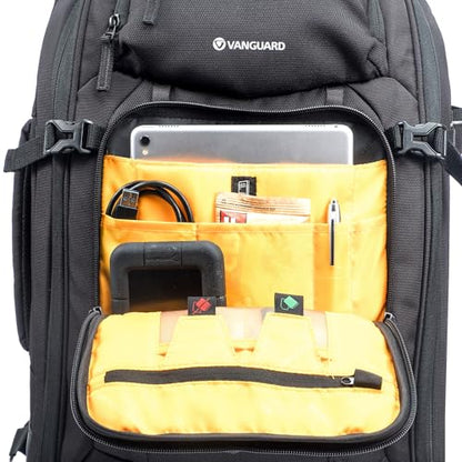 VANGUARD ALTA FLY 55T G2 DSLR Convertible Camera Backpack, 8 Wheel Spinner/Trolley, 22 Liter Capacity, Holds 14" Laptop